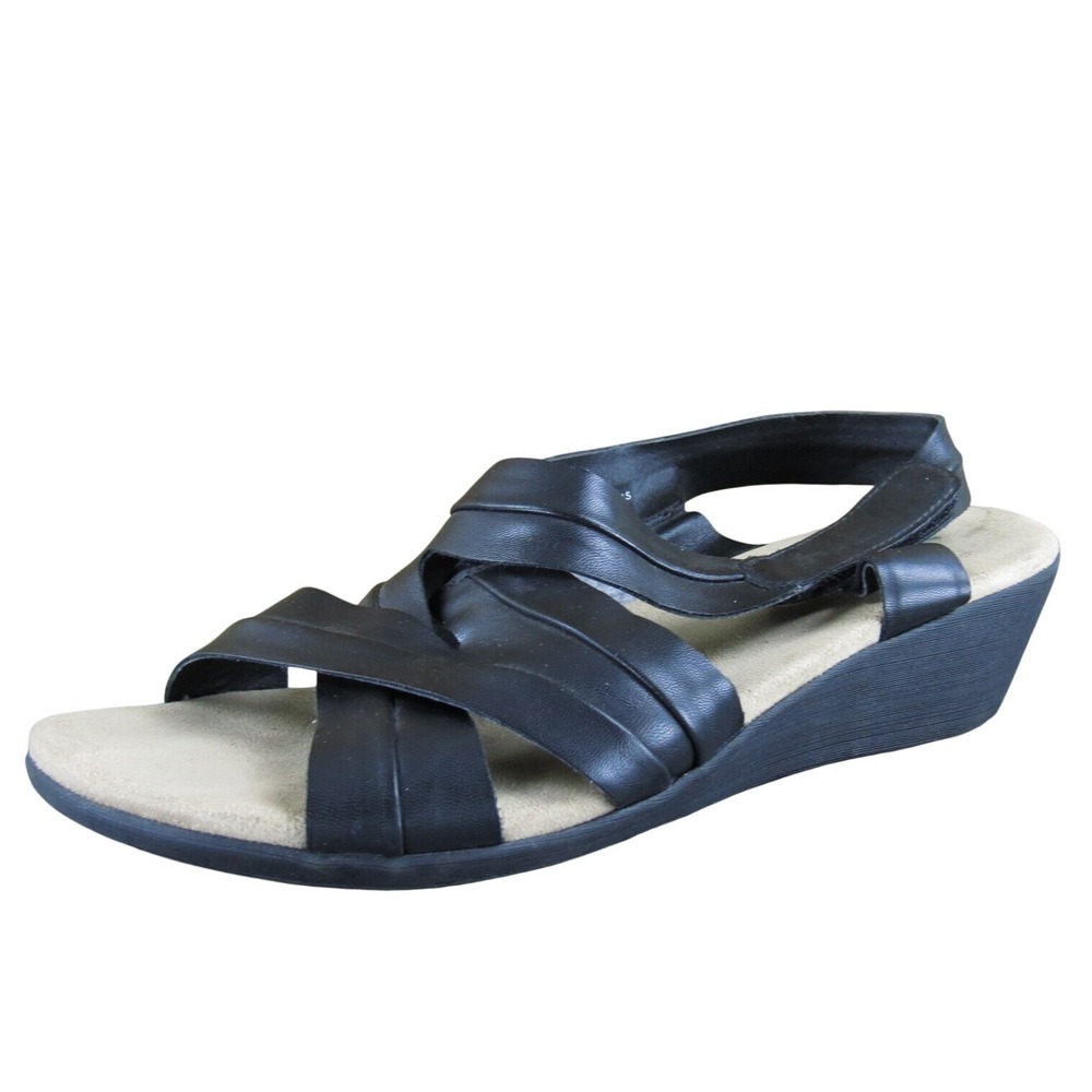 YUU Women's Brooklyn Gladiator Black Synthetic Sz 8 Medium Gently Used‎ 2025